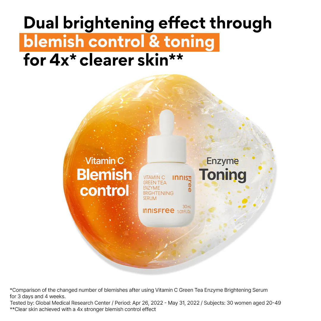 Innisfree Vitamin C Green Tea Enzyme Brightening Serum