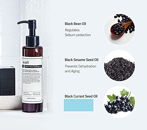 Dear, Klairs Gentle Black Deep Cleansing Oil