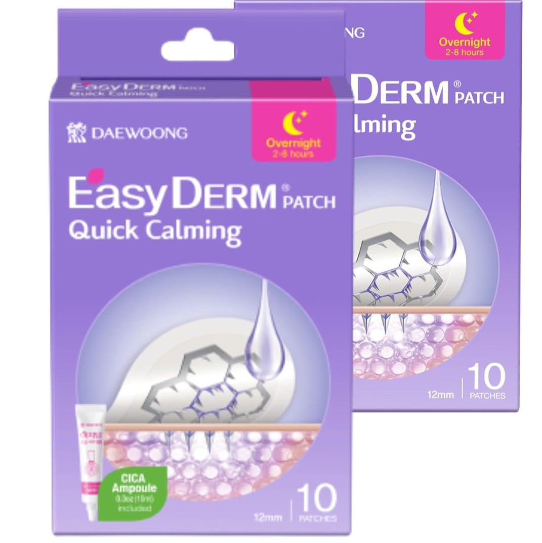 EasyDerm - Quick Calming magnesium patches