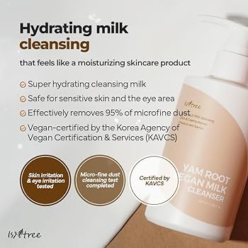 ISNTREE - Yam Root Vegan Milk Cleanser