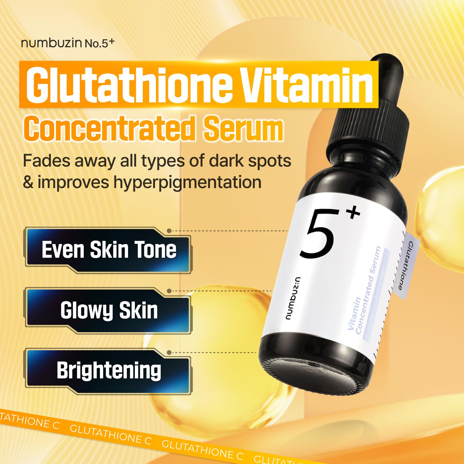 Numbuzin – No.5+ Vitamin Concentrated Serum (30 ml)