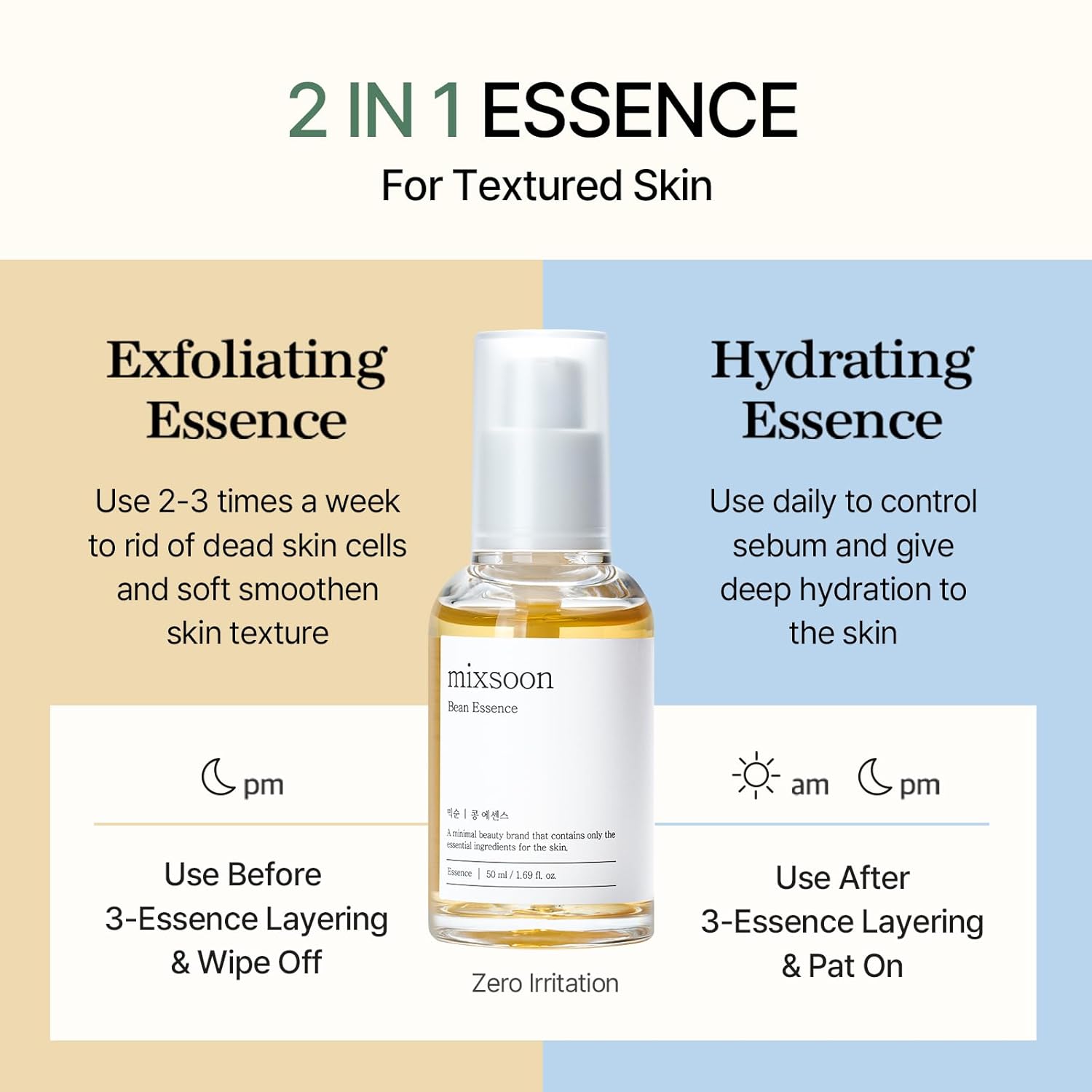 Mixsoon - Bean essence serum (39ml)
