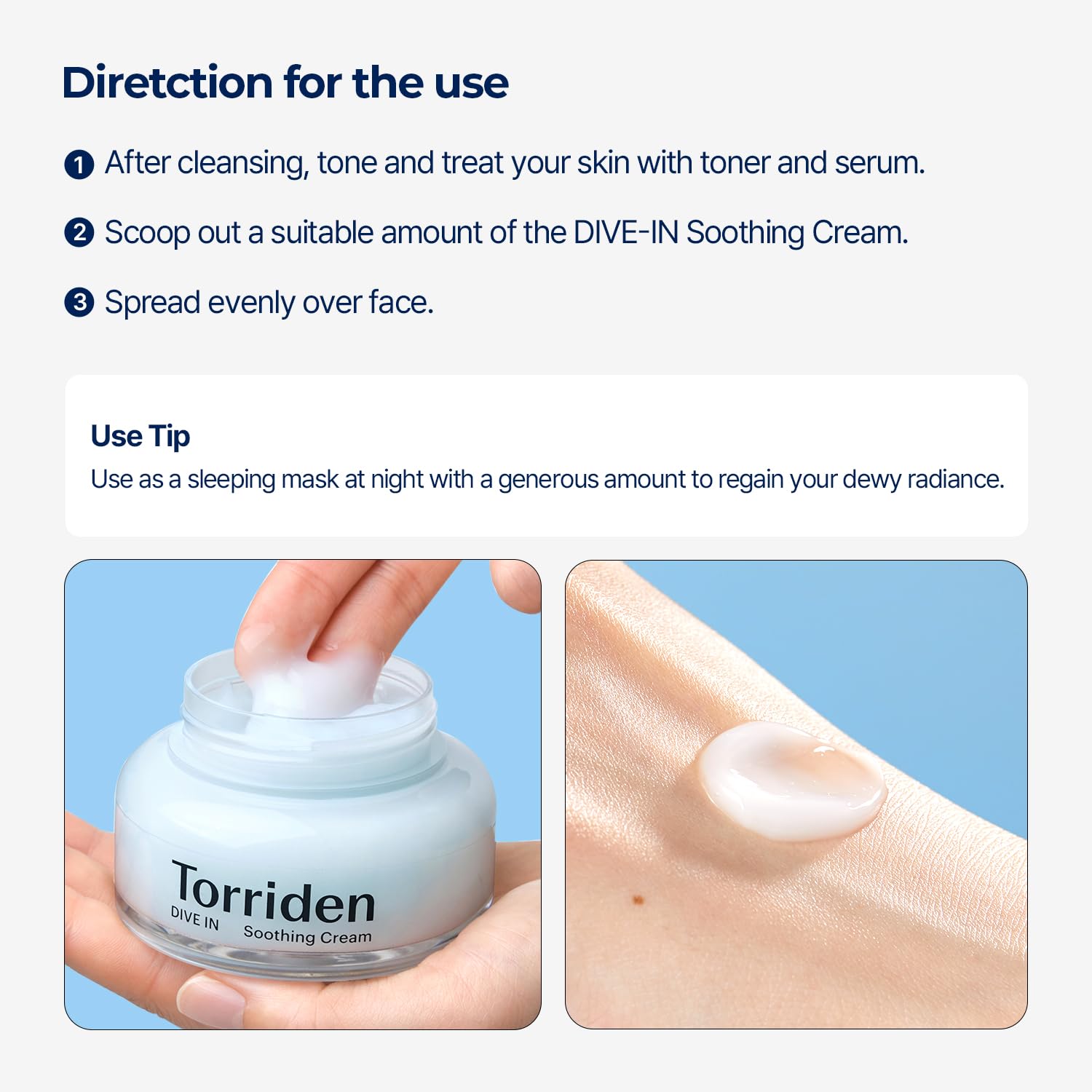 Torriden Dive-In Soothing Cream