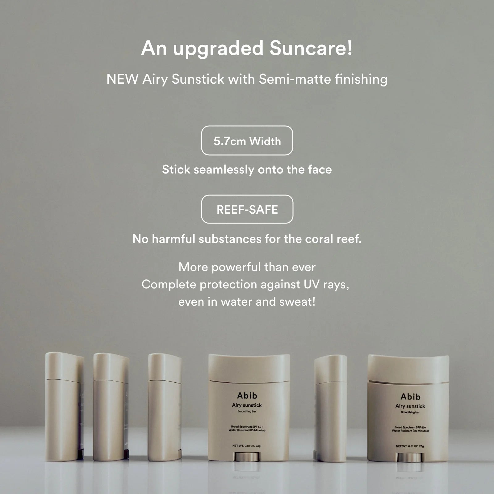 ABIB - Airy Sunstick Smoothing Bar SPF50+