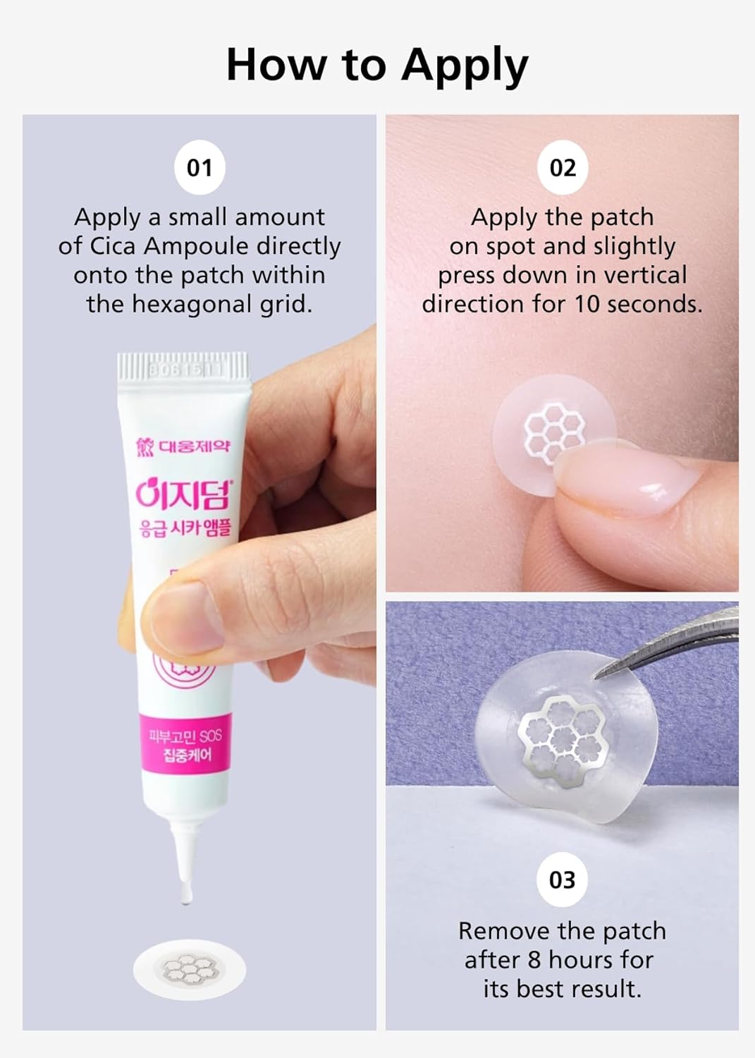 EasyDerm - Quick Calming magnesium patches
