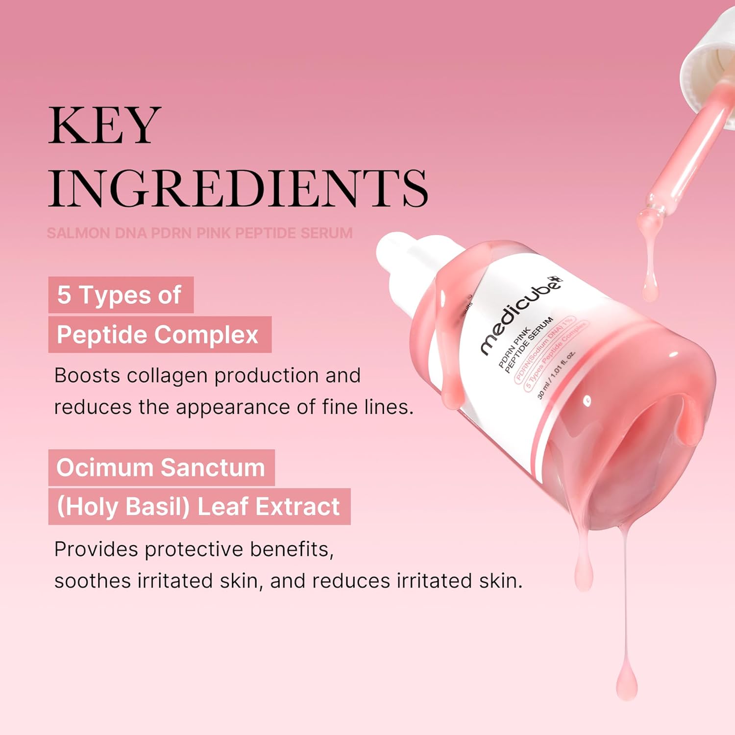 Medicube - Salmon DNA PDRN Pink Peptide Serum
