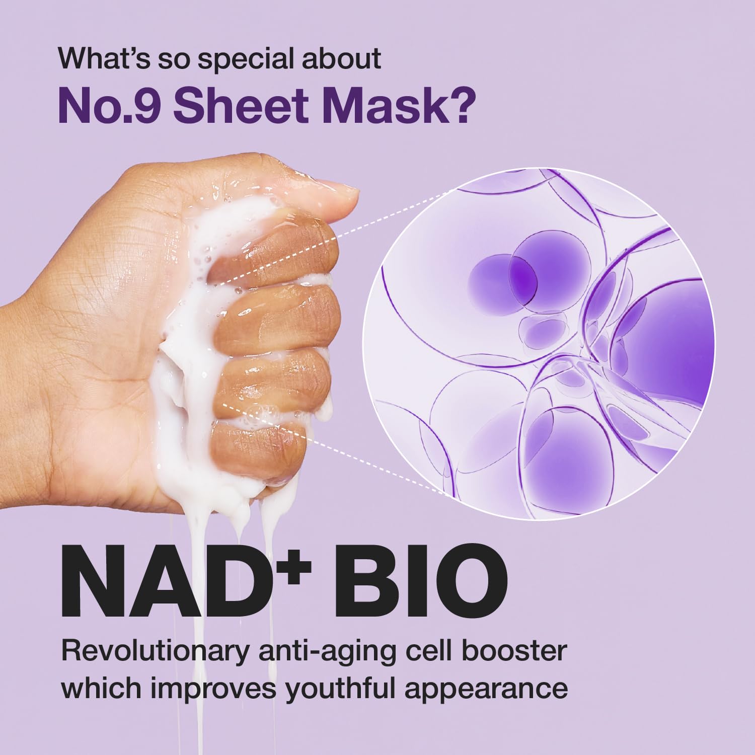 Numbuzin No.9 NAD+ BIO Lifting-sil Full Face Mask