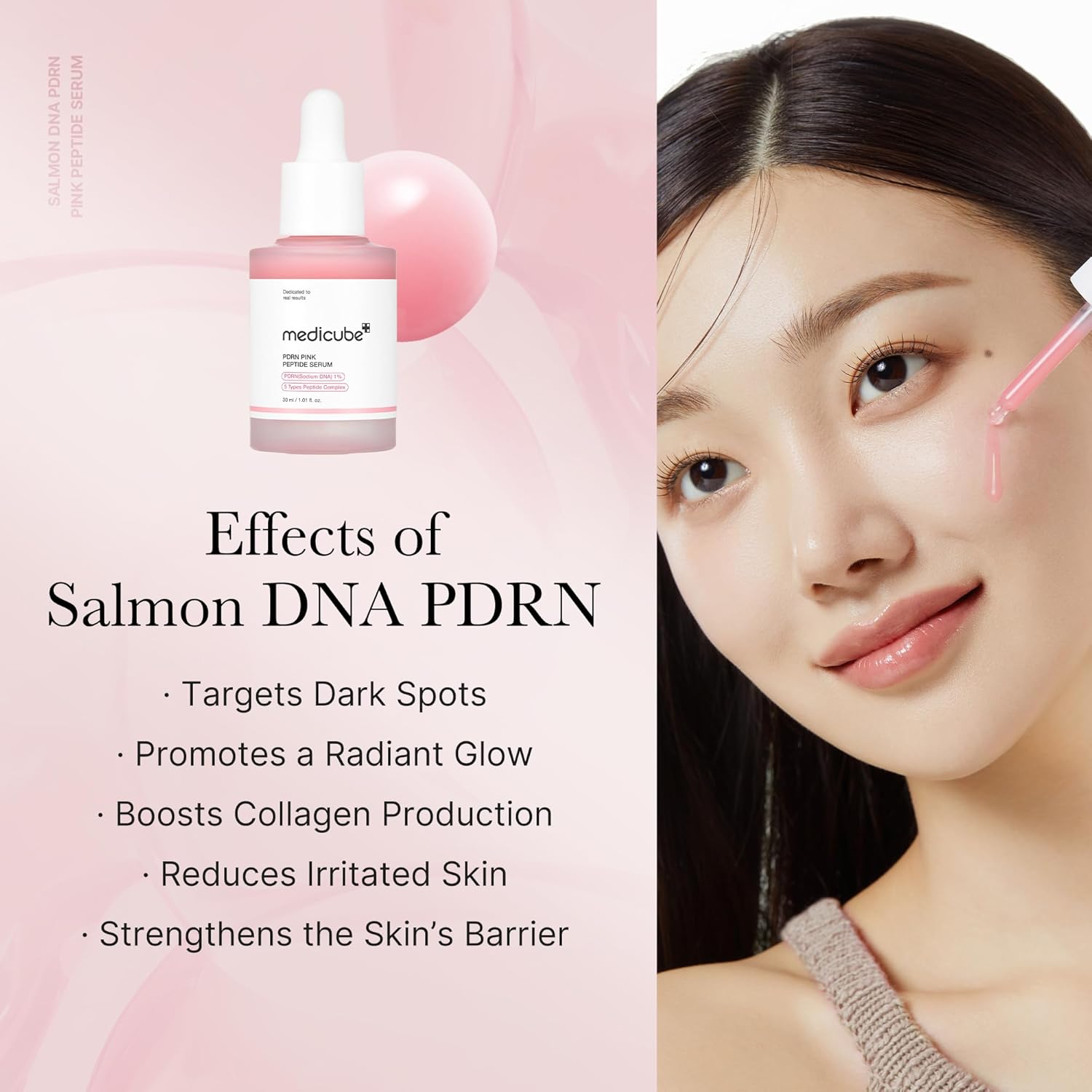 Medicube - Salmon DNA PDRN Pink Peptide Serum